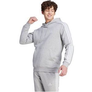 adidas Sportswear Essentials Fleece 3-Stripes Hoodie - Heren - Grijs- L
