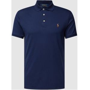 Poloshirt met labelstitching