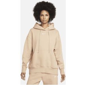 Nike Sportswear Phoenix Fleece Oversized hoodie voor dames - Bruin