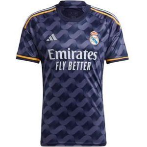 Adidas Real Madrid 23/24 Short Sleeve T-shirt Away Blauw M