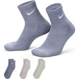 Nike Everyday Plus Cushioned Trainingsenkelsokken (3 paar) - Meerkleurig