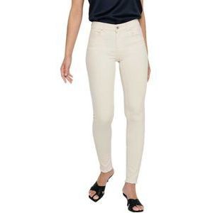 Only Blush Life Skinny Ankle Pants Beige L / 30 Vrouw
