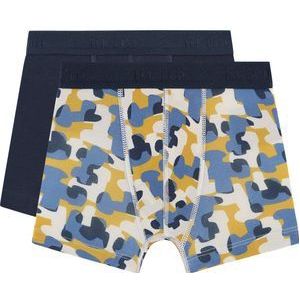 Basics shorts happy camo 2 pack voor Jongens | Maat 122/128