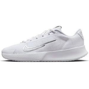 Nike Court Vapor Lite 2 Sneakers voor dames, wit/metallic Silver-Pure Platinum, 40 EU, Wit Metallic Silver Pure Platinum, 40 EU