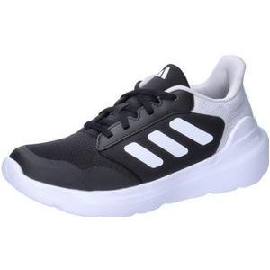 adidas Tensaur Run 2.0 schoenen voor kinderen, lage schoenen zonder voetbal, uniseks, kinderen, Veelkleurig (core zwart ftwr wit), 40 EU