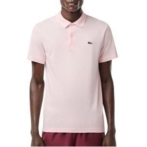 Lacoste Sport Polo Regular Fit stretch - flamingo roze - Maat: 5XL