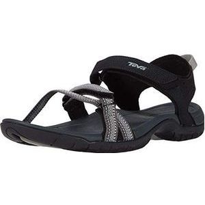 Teva Dames Verra Sandaal, Paars Orchidee, 6.5 Medium US, Zwart Antigue Zwart Multi Abml, 42 EU