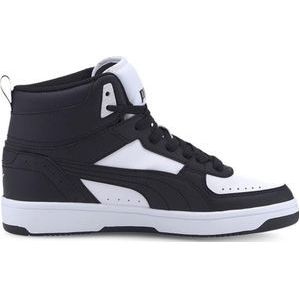 PUMA Rebound JOY Jr Unisex Sneakers - Black/White - Maat 39