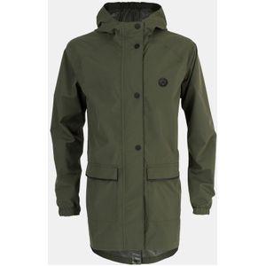 Regenjas AGU Go Kids Parka Army Green