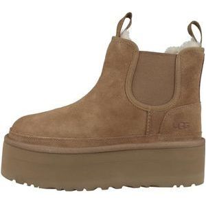 UGG W Neumel Platform Chelsea Boot voor meisjes, Kastanje, 6 UK Child