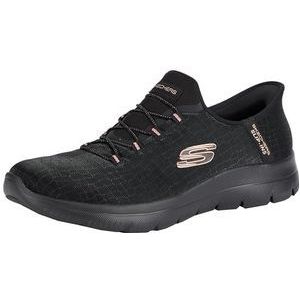 Skechers Summits Classy Night Sneaker voor dames, Zwart, 39 EU