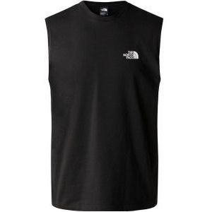 The North Face sport singlet Simple Dome zwart