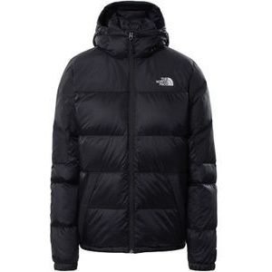 The North Face - Dames donsjassen - W Diablo Down Hoodie - Eu Tnf Black/Tnf Black voor Dames - Maat M - Zwart