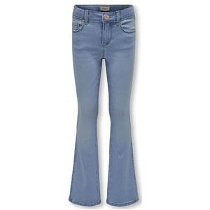 ONLY Girl Flared Jeans KOGRoyal Life Reg, blauw (light blue denim), 164 cm