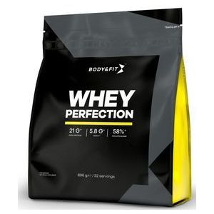 Body & Fit Whey Perfection - Proteine Poeder / Whey Protein - Eiwitshake - 896 gram (32 shakes) - Perzik & Mango