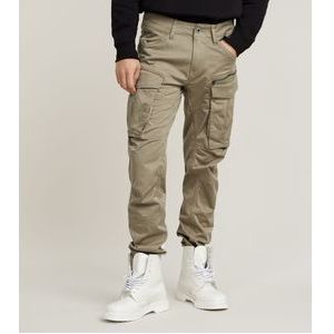 Rovic Zip 3D Regular Tapered Broek - Beige - Heren