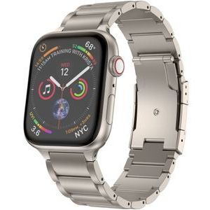 Strap-it Apple Watch Titanium bandje (titanium)