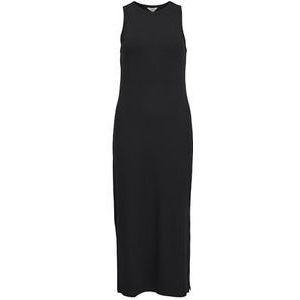 Object Dames Objjamie S/L Long Dress Noos maxi-jurk, zwart, S