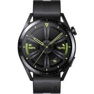 Huawei WATCH GT 3 3,63 cm (1.43 inch) AMOLED 46 mm Digitaal 466 x 466 Pixels Touchscreen Zwart GPS