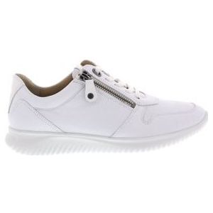 Hartjes Sneakers Dames - Lage sneakers / Damesschoenen - Leer - 162.1124 - Wit - Maat 40/40+