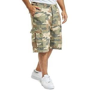 Brandit BDU Ripstop Shorts, vele kleuren, maat S tot 7XL, Light Woodland, 7XL