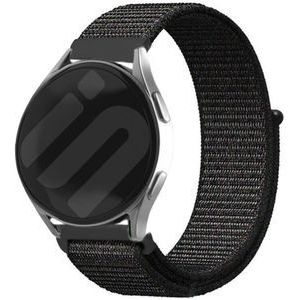 Strap-it Samsung Galaxy Watch 6 - 40mm nylon band (zwart)