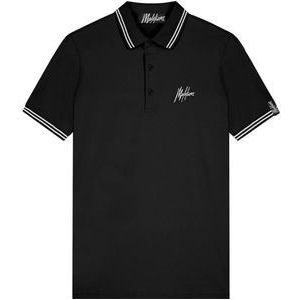 Malelions Signature Polo - Black/White M