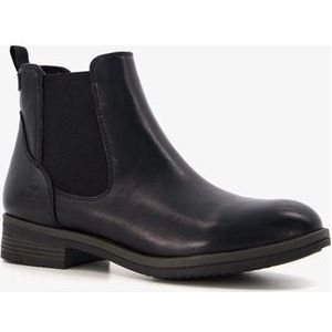 Tamaris dames lage Chelsea boots zwart - Maat 42