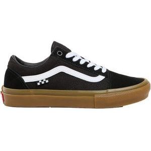 Vans - Sneakers - Mens Skate Old Skool Black Gum voor Heren - Maat 9,5 US - Zwart