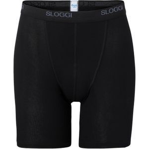 Sloggi Men Basic Long, heren boxer (1-pack), zwart -  Maat: L