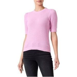 Vila Vidalo O-Neck S/S Knit Top-Noos T-shirt voor dames, Pastel Lavender, XL