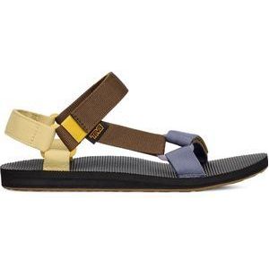 Teva M ORIGINAL UNIVERSAL - Heren Sandalen - Blauw/Bruin/Geel - Maat 45.5