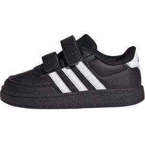 adidas Sportswear Breaknet Lifestyle Court Schoenen met Dubbel Klittenband - Kinderen - Zwart- 21