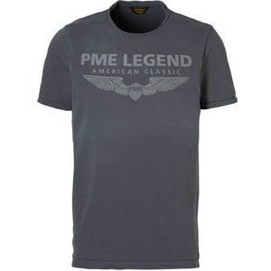 PME Legend T-shirt met logo grijs