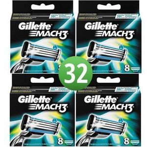 Gillette Mach3 - 32 stuks - Scheermesjes