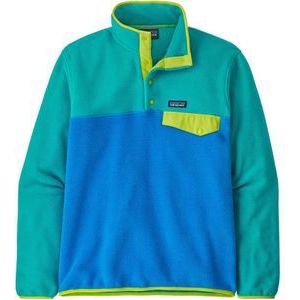 Patagonia - Sweatshirts en fleeces - M's LW Synch Snap-T P/O Vessel Blue voor Heren - Maat L - Blauw