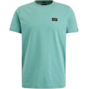 PME Legend T-shirt blauw (Maat: XL) - Effen - Halslijn: Ronde hals,