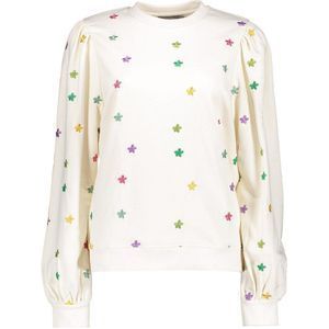 Geisha Trui Sweater Bloemen 42090 21 Light Sand/multicolor Dames Maat - XS