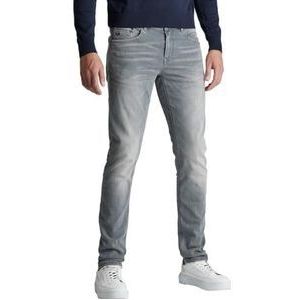 PME Legend Slim fit jeans voor heren, tailwheel, grijs, 34W / 36L