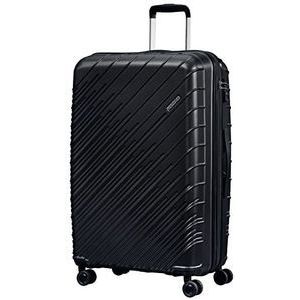 American Tourister Speedstar Spinner L, uitbreidbare koffer, 77,5 cm, 94/102 L, zwart, zwart (zwart), L (77.5 cm - 94/102 L), Koffer en trolleys