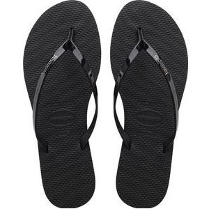 Havaianas You Metallic Dames Slippers - Black - Maat 39/40