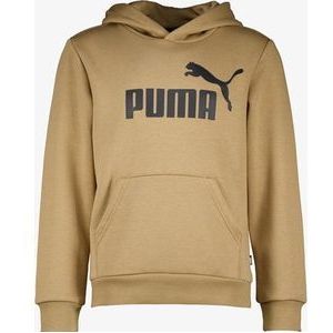 Puma Big Logo kinder hoodie bruin - Maat 122/128