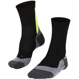 FALKE Heren Hardloopsokken Achilles M SO Functioneel material Beschermt de achillespees 1 Paar, Zwart (Black 3001), 44-45