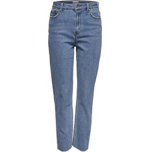 ONLY ONLEMILY HW ST RAW CR AN MAE06 NOOS Dames Jeans - Maat W28 X L32