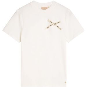 Dorie Bow T-Shirt - Off White S