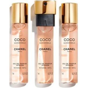 Chanel Coco Mademoiselle Intense Mini Twist and Spray Refill - 3 x 7 ml = 21 ml - eau de parfum - navullingen
