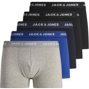 JACK&JONES ADDITIONALS JACBASIC PLAIN TRUNKS 5 PACK Heren Onderbroek - Maat S