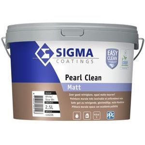 Sigma Pearl Clean Muurverf Matt 2,5 Liter