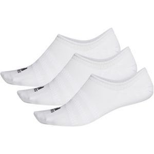 adidas - Light No-Show Socks 3P - Witte Sokken - 43 - 45