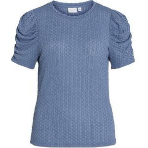 VILA VIANINE S/S PUFF SLEEVE TOP - NOOS Dames T-shirt - Maat XL